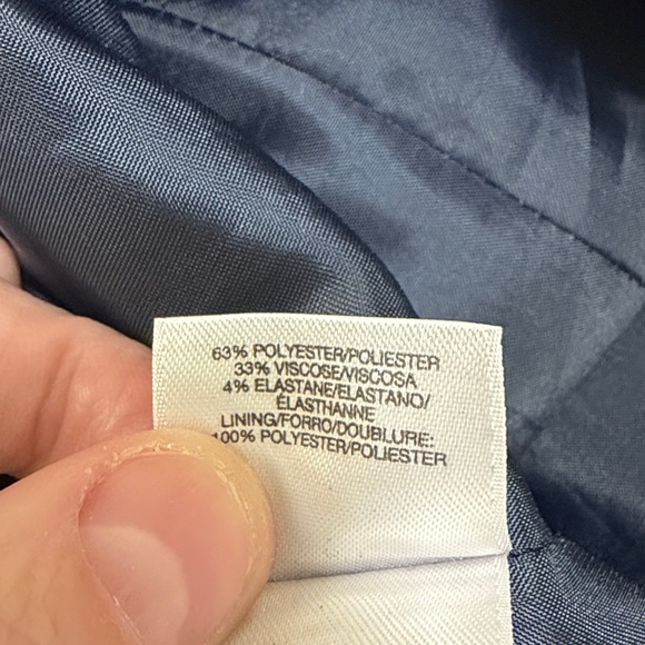 Nine West Navy Blue Blazer Size 16 in Black - Picture 11 of 11